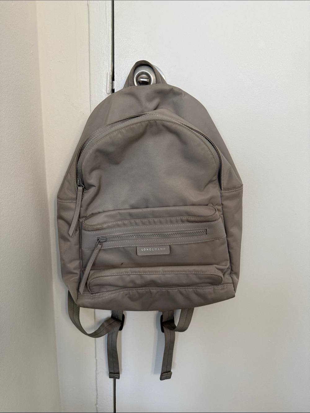 Longchamp Backpack in Gray